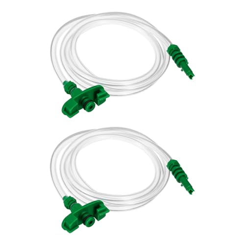 uxcell 2 Pcs Air Tube 3cc Glue Adhesive Dispenser Syringes Connector Adapter Replacement for Industrial Glue Liquid Cartridge Dispensing Accessories - size: 3cc