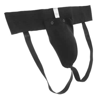 Breathable Groin Protector for Men and Women, Wear-Resistant Boxing and Martial Arts Crotch Guard, Portable Training Groin Guard for Taekwondo Sparring and Combat Sports