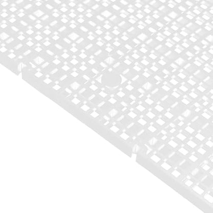 Abaodam 10pcs Plastic Egg Crate Divider Panel 30x15cm Aquarium Grid Mesh Bottom Filter Board for Fish Tank Separation and Breeding Isolation