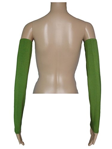 Women's Muslim Modal Arm Stretch Sleeves Cover - color: Army