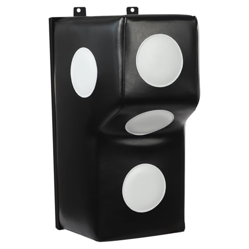 Wall Mount Boxing Training Bag - Uppercut Boxing Training Punching Target - Heavy Punching Bag for Adults for Bedroom/Living Room/Gym - color: Black (15.7*11.8*27.5 Inch)