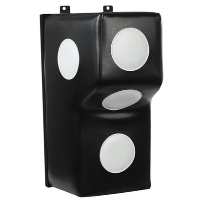 Wall Mount Boxing Training Bag - Uppercut Boxing Training Punching Target - Heavy Punching Bag for Adults for Bedroom/Living Room/Gym - color: Black (15.7*11.8*27.5 Inch)