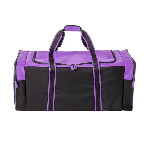 튼튼한 멀티 포켓 내구성 스포츠 체육관 장비 여행 더플 백 - color: XL 91.4cm(36인치) 퍼플, size: 36IN