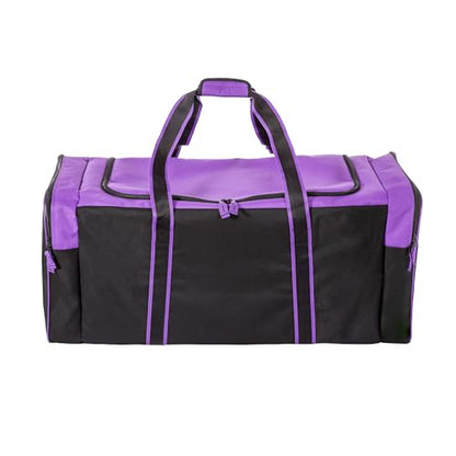 튼튼한 멀티 포켓 내구성 스포츠 체육관 장비 여행 더플 백 - color: XL 91.4cm(36인치) 퍼플, size: 36IN