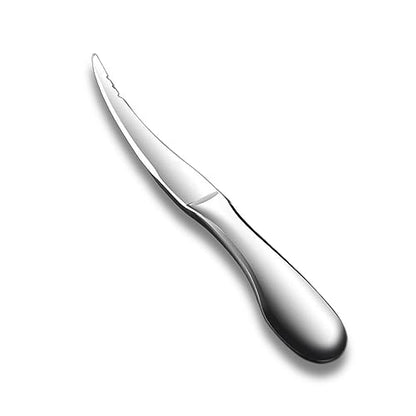 Shrimp Deveining tool Multi-Colored Shrimp Deveiner Tool Stainless Steel Shrimp Peeler and Deveiner Tool Seamless Shrimp Peeler for Easy Shrimp Deveining (Silver)