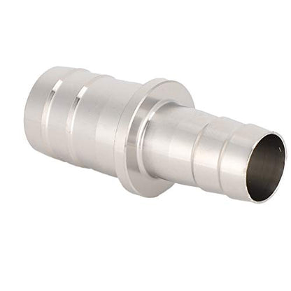 Yosoo 2 Types of Aquarium Stainless Steel Water Pipe Adapter Fittings Joint Connector for Fish Tank 12mm/0.47in to 16mm/0.63in, 16mm/0.63in to 20mm/0.79in Hose Converter