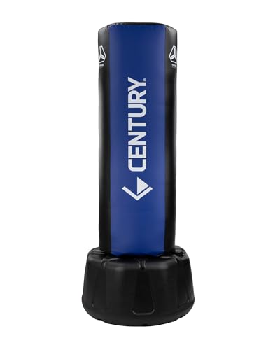 Century Wavemaster 2XL Pro Freestanding Punching Bag for Adults - Color Options | Boxing Bag with Stand | Punching Dummy & Kickboxing Bag | Heavy Punching Bag | Adjustable Martial Arts Kicking Bags - color: Triad Red/Black