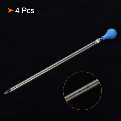 PATIKIL Graduated Dropper Pipettes Kit, 2pcs 25ml Borosilicate Glass Pipette with Rubber Cap for Transfer Liquid for Lab, Chemistry, Clear - size: 25ml