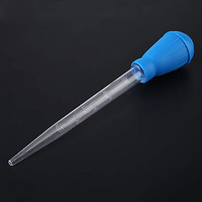Fish Tank Water Changer, Aquarium Dropper Pipette Feeder Cleaner with 4 Scales 10ml 15ml 20ml 30ml, for Mini Fish Tank Aquarium Water Cleaning