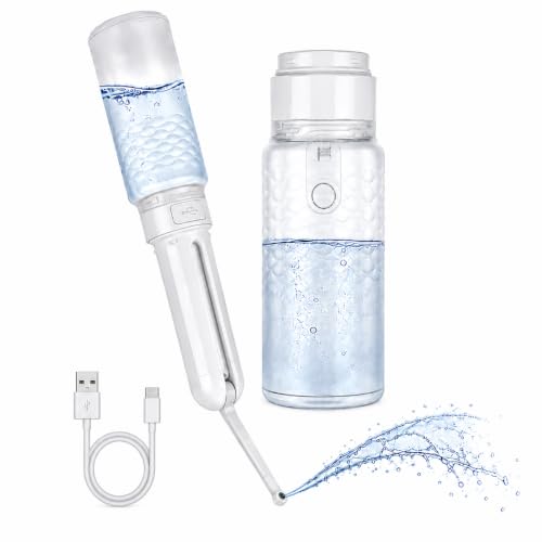 Portable Electric Travel Bidet – Rechargeable Personal Perineal Cleaner, Multiple Modes, for Women, Men, Babies & Postpartum Care 320ML(10.8Oz) - size: 320ML