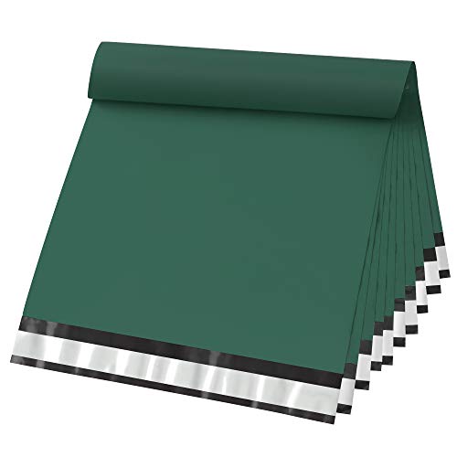 Famagic 200pcs Poly Mailers 10x13 Inch Shipping Bags Ultramarine Green Shipping Envelopes Self Seal Mailers Bags Waterproof and Tear-Proof Packaging Bags - color: Ultramarine Green, size: 10x13
