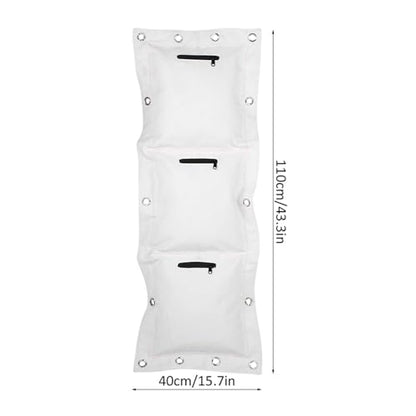 Wall Punching Bag, Sand Bag Wing Chun Kung Fu Wall Bag Kick Boxing Striking Canvas Punch Bag Empty Striking Sand Bag for Sanda Training - size: Large