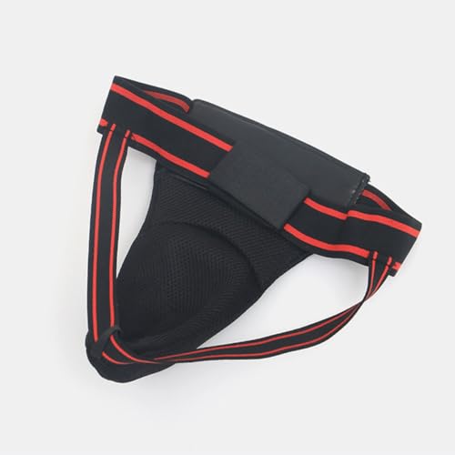 GALPADA Integrated Groin Protector Wear-Resistant Crotch Guard Boxing Accessory Lightweight Impact Protection Gear for Training and Combat Sports