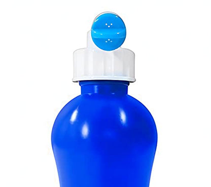 Mini : The Essential Personal Hygiene and Postpartum Cleaning Spray - Portable Peri Bottle for Women on the Go, Angled Retractable Nozzle, Discrete Bag, Compact 12.5 oz 380 ml Blue