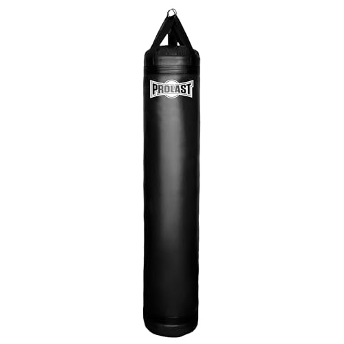 Heavy Punching Kicking Bag for Adults, Boxing, MMA, Martial Arts, Muay Thai, Strength Training Equipment, 5ft, 100 lbs, Classic Logo - style: Filled
