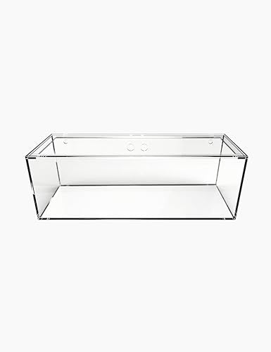 150-3GO 150 Gallon Starfire Aquarium w/Center Overflow 60x24x24 - size: 60x24x24