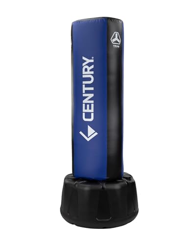 Century Wavemaster 2XL Pro Freestanding Punching Bag for Adults - Color Options | Boxing Bag with Stand | Punching Dummy & Kickboxing Bag | Heavy Punching Bag | Adjustable Martial Arts Kicking Bags - color: Triad Red/Black