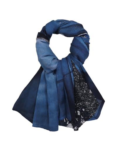 ZGMYC Watercolour Floral Printed Hijab Scarf for Women Soft Modal Cotton Instant Hijab Head Wraps Shawls Long Scarves - color: Color 31