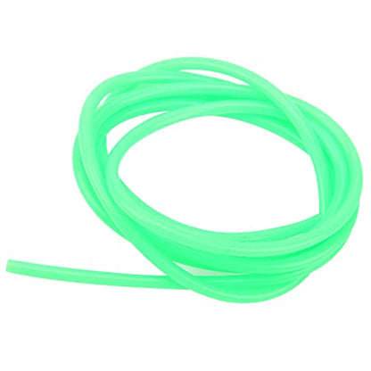 Aquarium Tubing, Silicone Pipes Peristaltic Pump Tube External Silicone Extension Hose Pipe Hydraulic Equipment Green (1mm*3mm) - size: 1mm*3mm