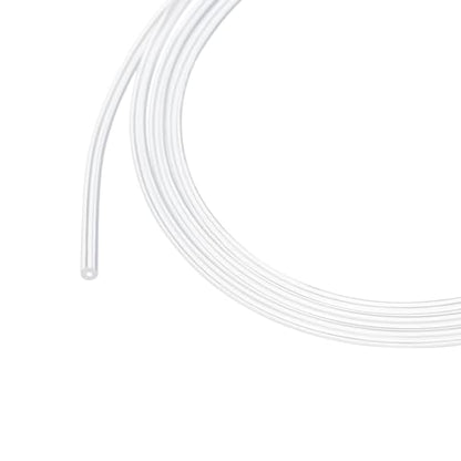 1m(3.3ft) 0.8mm(0.03") ID x 2mm(0.08") OD Silicone Tubing Clear Industrial Plastic Tubing Pure Silicone Hoses for Pump Siphoning Draining Irrigation Brewing - color: Clear, size: 0.03" x 0.08"