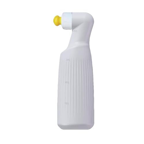 Portable Travel Bidet Bottle,400Ml/14.1Oz,Squeeze Bidet with Lift-Tab Lid,Handheld Travel Bidet Sprayer,Gentle Flow,for Postpartum,Hemorrhoid Relief, and Diaper Changes,White