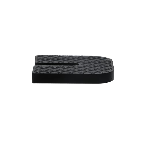 MY MIRONEY 8PCS U-shaped Rubber Anti-Vibration Isolator Pads, Air Conditioner Shock Pads for Air Compressor, Air Conditioner Unit, HVAC, Treadmill - style: U-shaped