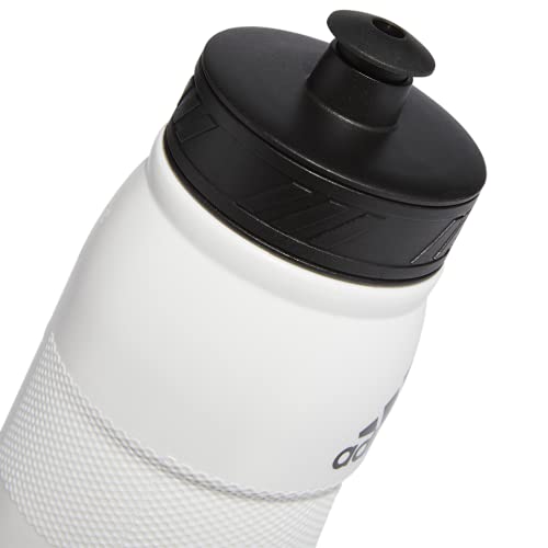 adidas 750 ML (28 oz) Stadium Refillable Plastic Sport Water Bottle - color: White/Black