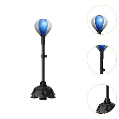 High-Speed Boxing Ball Set for Home Gym Training - color: Blue Silver