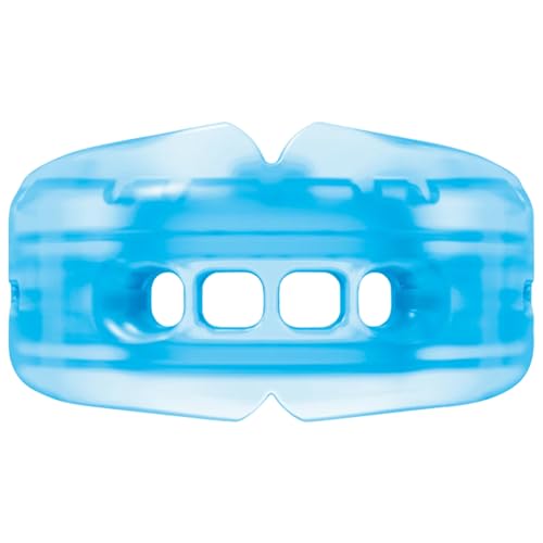Double Braces Strapless Mouth Guard Blue, Youth - color: Blue, size: Youth: 11yrs & under