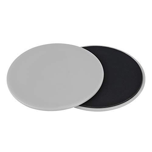 2 Pcs Exercise Core Sliders, Double Sided Fitness Sliders, Full Body Workout Sliding Discs, Gym Exercise Equipment,