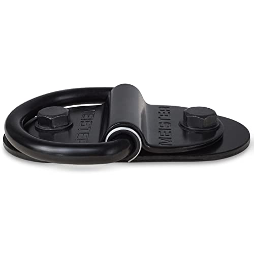 Meister Double-End Heavy Bag D-Ring Floor Anchor Mount - Black