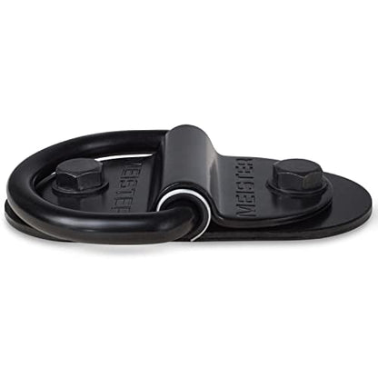 Meister Double-End Heavy Bag D-Ring Floor Anchor Mount - Black