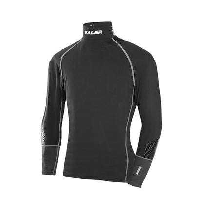 EALER Hockey Compression Shirt with Neck Guard, Neck Protect Long Sleeve Shirt - color: Hsc900-boy, size: X-Large