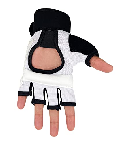 Teka Taekwondo Punch Bag Training Gloves, MMA Grappling Gloves for Sparring Martial Arts Boxing Training for Adults and Kids - size: Large