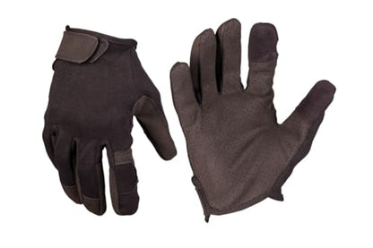 Mil-Tec Men's Touch Gloves Black - size: Medium