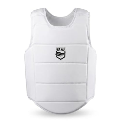Karate Chest Guard for Kids & Adults. Martial Arts Body Protector. - size: X-Large