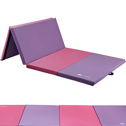 Gymnastics Mat Cheese Wedge Mat Octagon Tumbler, Multi-Size Skill Shape Tumbling Mat, Handsprings, Backbend, Somersault, Wrestling