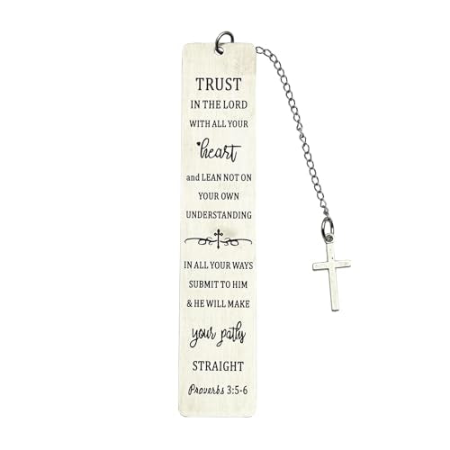 성경 책갈피 책 마커, 금속 기독교 책갈피 선물 액세서리 (Trust in the Lord) - style: 주님을 믿으세요