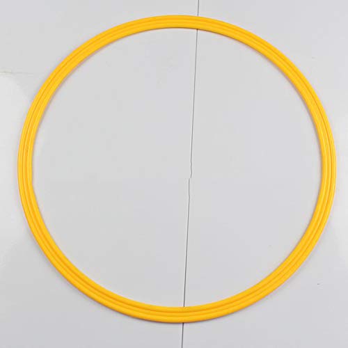 plplaaoo 6PCS Agility Training Rings,Training Speed Rings,Multicolor Speed Agility Rings Set, Football Control Skills Agility Loop, Multifunction Agility Training Rings for Agility Footwork Training