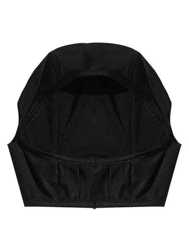 JEATHA Wrestling Hair Cap Cover Long Hair Net Slicker for Grappling, Training, Judo & Jiu Jitsu/BJJ - color: Black