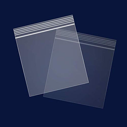 iMailer - 500 Count - 2" x 2" Small Plastic Bags-Clear Reclosable Zip Bags 2 Mil with Lock Seal Zipper for Coins, Jewelry, Snacks, Seeds - size: 2" x 2"