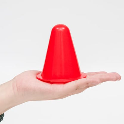 Mini Traffic Cones, Agility Training Cones Plastic Marker Cones, Small Practice Cones - style: Nonporous