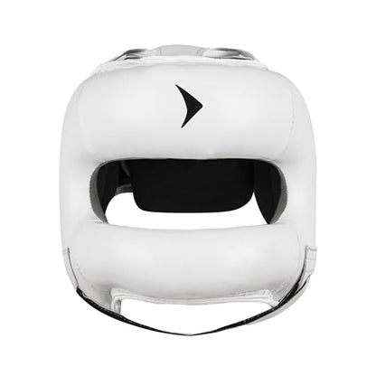 Vali Nista Face Saver Nose Bar Headgear for Boxing & MMA Training - color: White, size: Large-X-Large