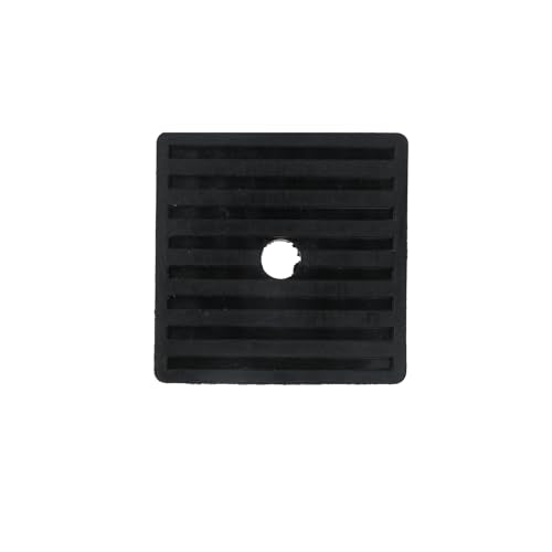MY MIRONEY 8PCS 3.94” Square Rubber Anti-Vibration Isolator Pads, Air Conditioner Shock Pads for Air Compressor, Air Conditioner Unit, HVAC, Treadmill - style: 3.94” Square