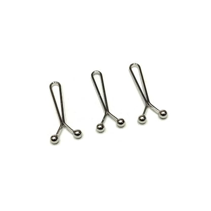 Hijab Pins - Multicolors Headscarf Clips 4 Colors 24pcs - Muslim Scarf Clips Hook Safty Pins with Simple Steel Ball Head