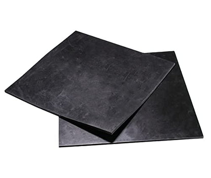 NABOWAN Solid Rubber Sheets,Strips,Rolls 1/4" (.250") Thick x 8" Wide x 8" Long (Pack of 2) Neoprene Rubber, Perfect for DIY Gasket Material, Sealing, Liner, Shield, Padding, Mat - size: 8" Wide x 8" Long, style: 1/4" (.250") Thick
