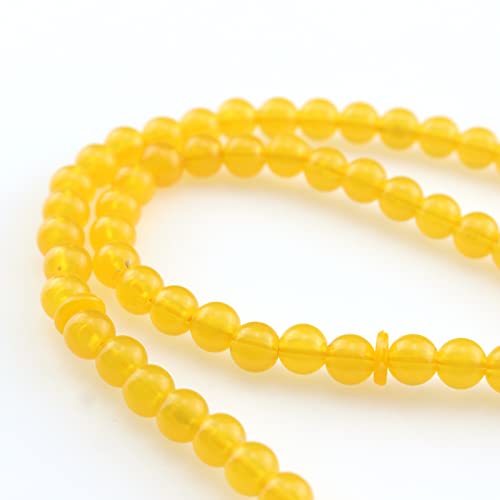 Muslims Islamic 99 Dhikr Tasbeeh Tasbih Prayer Beads, Yellow Resin Beads with Tassel