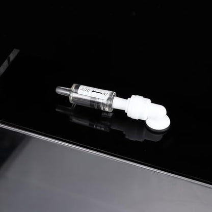 Zerodis Quality Acrylic Self Start Siphon Hang On Overflow Box, Acrylic Hang On Fish Water Siphon Air Pumps for Recycled Water and Increase Oxygen, Filtration Water No Noise Fish