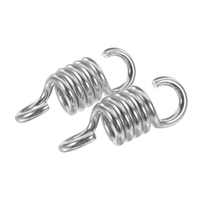 POPETPOP 2pcs Hammock Chair Hanging Spring Kit Galvanized Accessories for Porch Swings Chairs and Patio Swings Easy to Install Supports Heavy Loads Set