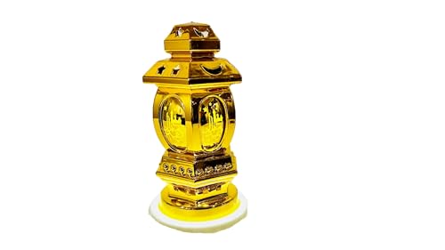 Eid Lantern with LED & Neon Lights - USB/Battery Powered Indoor Décor, Eid Gift 8”x3.5”